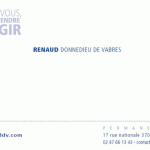 Carte de correspondance - Législatives 2007